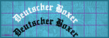 Gebogene Textzeile für die Heckscheibe "Old English" 55cm Deutscher Boxer
