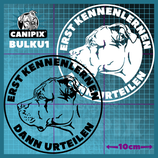 Aufkleber  American Bully Urteilen