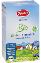4006303002532 Töpfer Lactana Bio Kinder-Folgemilch 500g