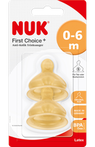 4008600192350 Nuk Trinksauger First Choice Plus Latex 0-6M S 2St