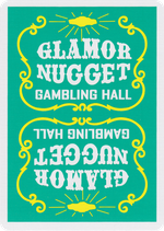 Glamor Nugget Casino Playing Cards 1960 / グラマーナゲット・カジノ・デック【緑】