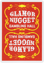Glamor Nugget Casino Playing Cards 1960 / グラマーナゲット・カジノ・デック【オレンジ】