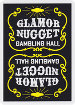 Glamor Nugget Casino Playing Cards 1960 / グラマーナゲット・カジノ・デック【黒】