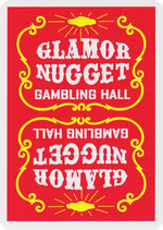 Glamor Nugget Casino Playing Cards 1960 / グラマーナゲット・カジノ・デック【赤】