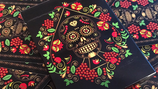 Calaveras de Azúcar Black Edition Playing Cards / カラベラス デ アスーカル デック（ブラック）