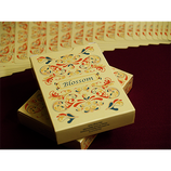Blossom Playing Cards (Platinum Metallic Ink) / ブロッサム デック（プラチナム メタリック インク）【Fall（秋）】