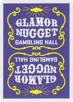 Glamor Nugget Casino Playing Cards 1960 / グラマーナゲット・カジノ・デック【紫】