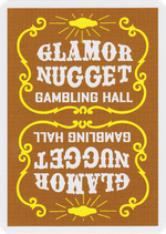 Glamor Nugget Casino Playing Cards 1960 / グラマーナゲット・カジノ・デック【ブラウン】