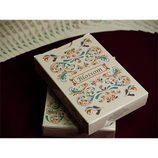 Blossom Playing Cards (Platinum Metallic Ink) / ブロッサム デック（プラチナム メタリック インク）【Spring（春）】
