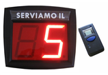 DISPLAY ELIMINACODE LUMINOSO A 2 CIFRE