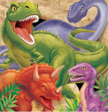 Dinosaurier Servietten