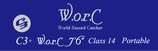 C3+ W.o.r.C 7'6" Class14 Portable