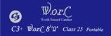 C3+ W.o.r.C 8'2" Class25 Portable