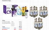 KUR-Set C9 mit Aloe-vera und KRISTALL-Quell-Wasser,