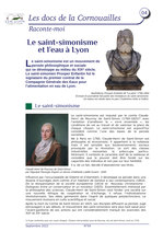 Doc de la Cornouailles n°4 : Le saint-simonisme et l'eau à Lyon