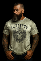 Desert Light Green Herren T-Shirt – “EL PATRON” / The Boss Vibe
