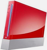 Nintendo Wii Konsole (Rot) [Gebraucht] [Lose]