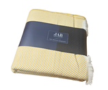 Plaids cosy twill Safran