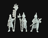 3x 1:32/54mm Rohlinge Azteken / Mayas / Inkas #09