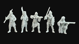 5x 1:32/54mm Rohlinge Spanier / Conquistadores #01
