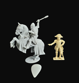 1x 1:32/54mm Rohlinge Mittelalter Ritter #12