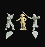 2x 1:32/54mm Rohlinge Normannische Ritter #14