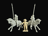 2x 1:32/54mm Rohlinge Mittelalter Ritter #19