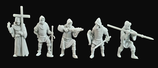 5x 1:32/54mm Rohlinge Spanier / Conquistadores #04