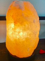 Lampe de sel de l’Himalaya Orange