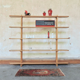 Vintage stokkenkast van W. Lutjens