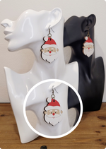 Weihnachtsmann-Ohrringe