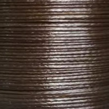 Polyester gewachst (1) - 0.5mm Taupe - FLACH (MLZ519)