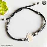 Lotusblüte Makramée Armband (10007)