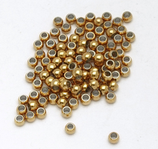 Perlen (3.9gm) - ~2.5mm Edelstahl - golden (451146)
