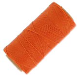 Polyester gewachst - Orange - 1mm (387)