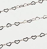 925 Kette (30cm) - Herzchen (2877)