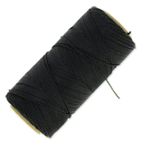 Polyester gewachst (1) - Black 1mm