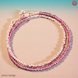 Granat Wickelarmband (8387)