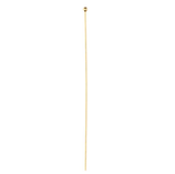 BALL PIN 2IN LONG,2MM BALL 24GA/.020 72 GOLD/CLR