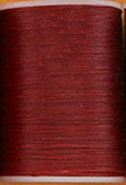 Polyester gewachst (1) - dark red - 0.35mm (M150)
