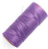 Polyester gewachst (1) - Lila - 0.5mm (69)