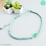 Opal Makramée Armband (10010)