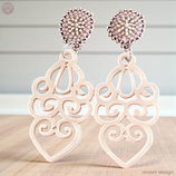 Ornament Ohrstecker Light Peach (8507)