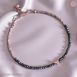 Diamant Armband Champagner dunkel (8399)