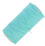 Polyester gewachst (1) - Baby Blue - 1mm (398)