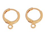 Brisuren (1P) - Messing rosé golden - ~12mm (451429)