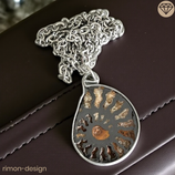 Ammonit Kette (8458)