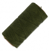 Polyester gewachst - Olive 1mm (88)