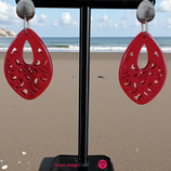 Ornament Ohrstecker Tango Red (8506)