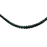 Mineralien·Perlen (1S) - Brasilianischer Smaragd glatt - 7/9mm (891535)